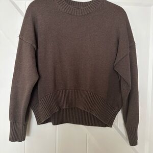 Quince Boyfriend Crew Sweater